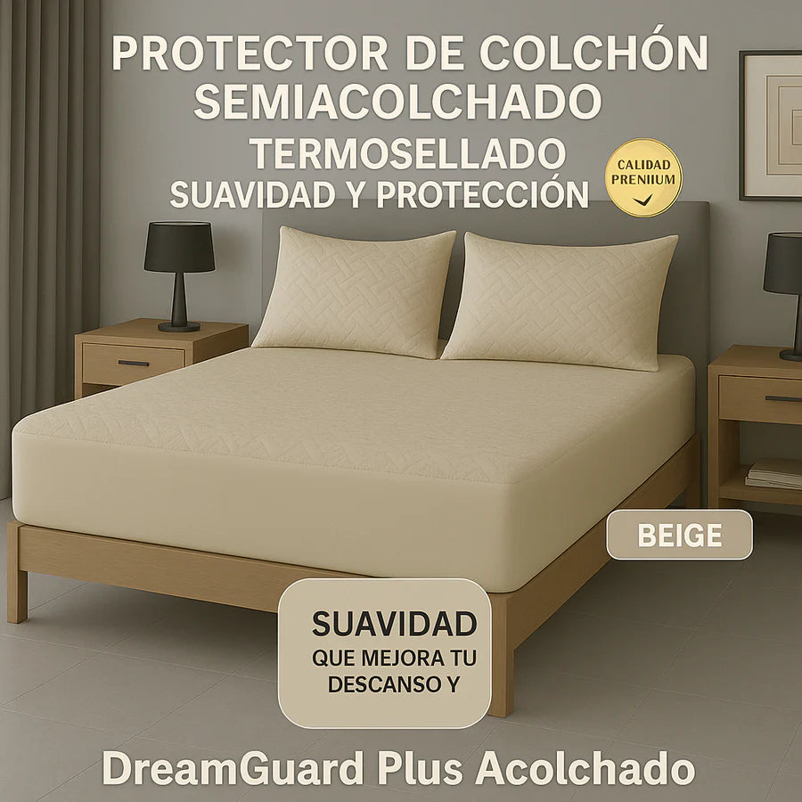 Protector de colchon tipo pulman premium + tensores de colchon