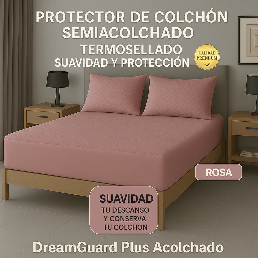 Protector de colchon tipo pulman premium + tensores de colchon