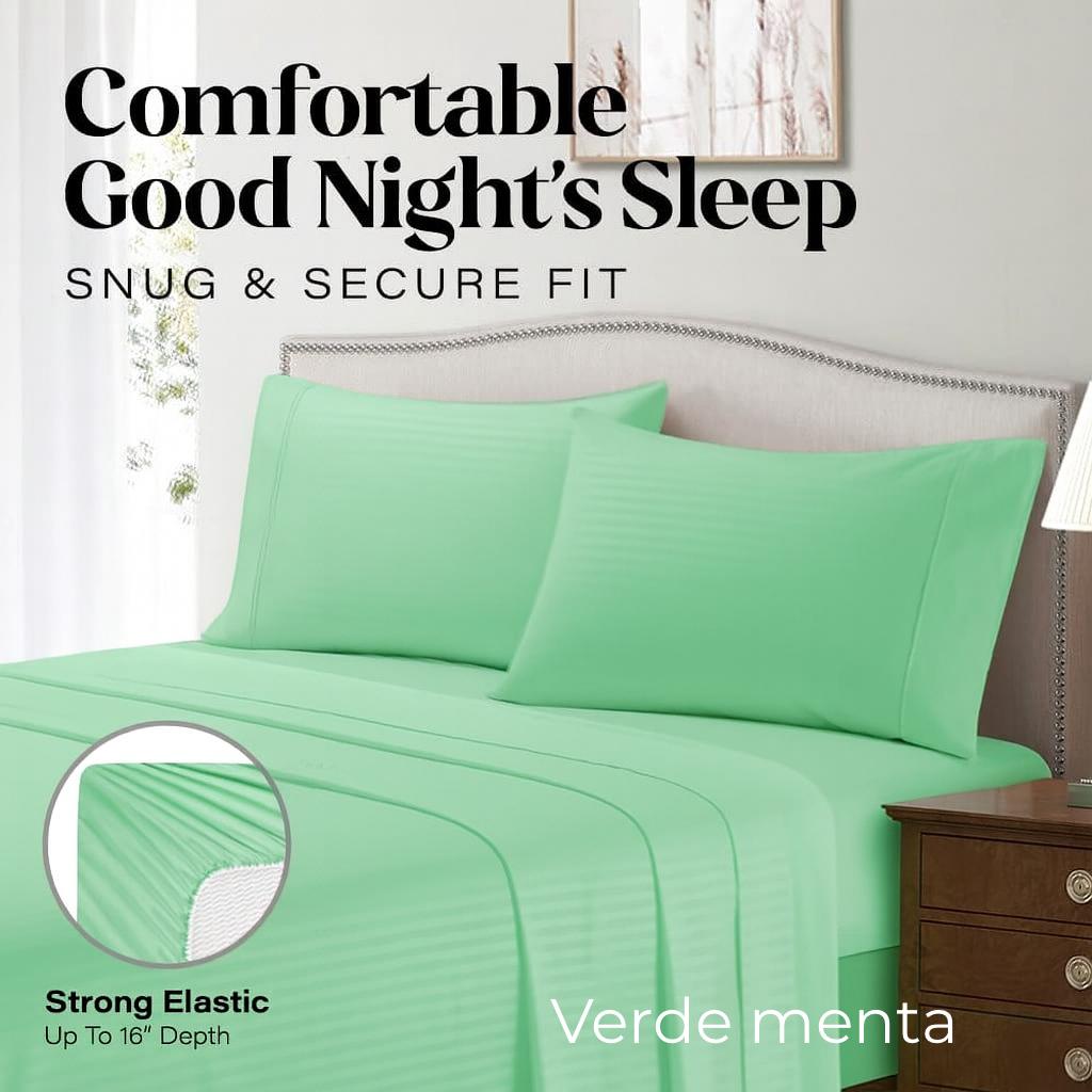 Sábanas algodon genero 1200 hilos– Calidad de Hotel en tu Hogar