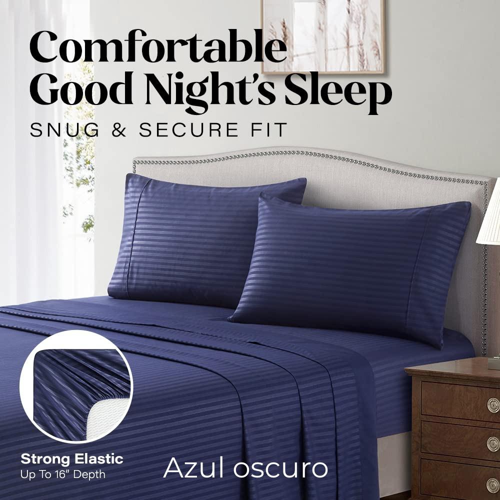 Sábanas algodon genero 1200 hilos– Calidad de Hotel en tu Hogar