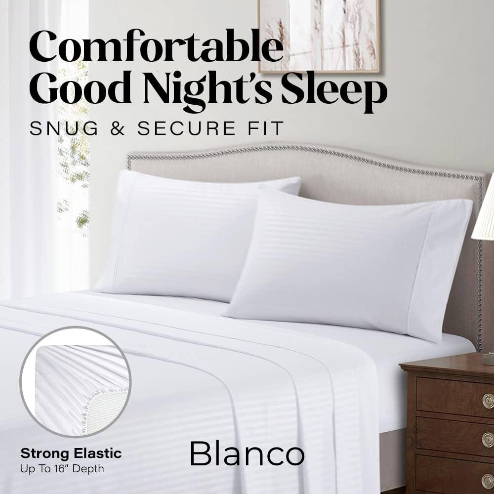 Sábanas algodon genero 1200 hilos– Calidad de Hotel en tu Hogar