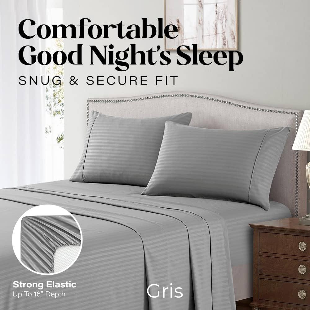 Sábanas algodon genero 1200 hilos– Calidad de Hotel en tu Hogar