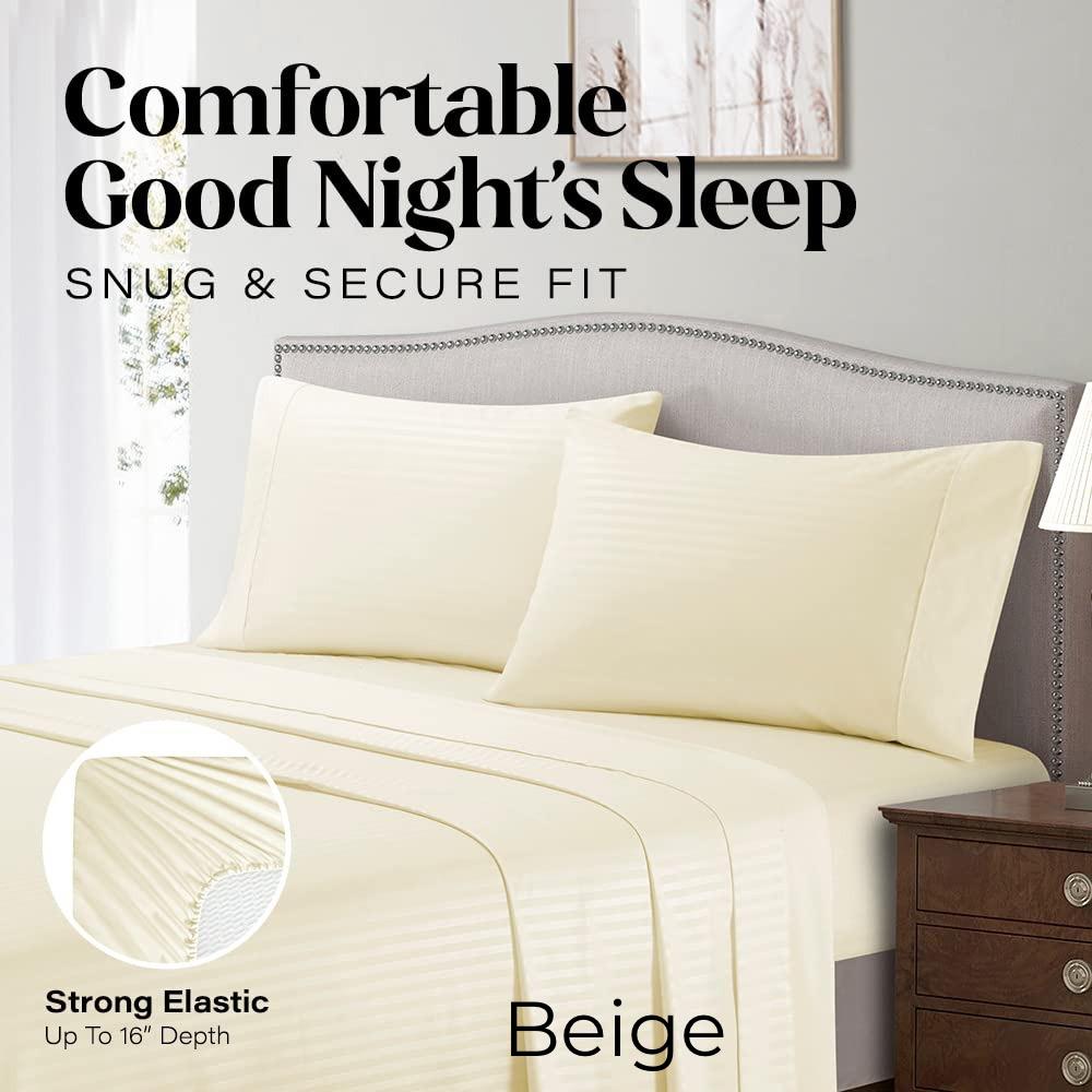 Sábanas algodon genero 1200 hilos– Calidad de Hotel en tu Hogar