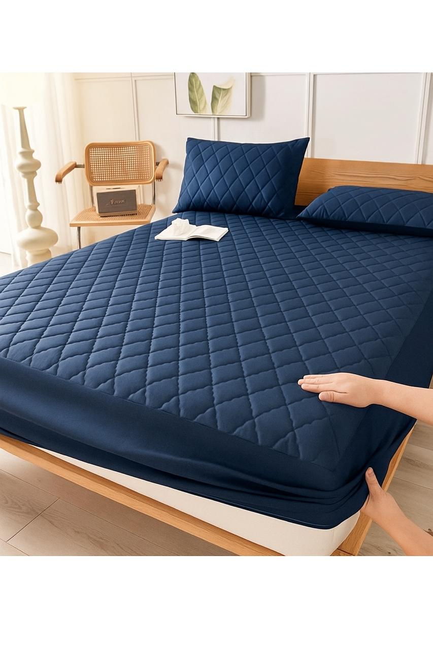 Protector de colchon tipo pulman premium + tensores de colchon