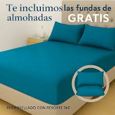 Protector de colchon tipo pulman premium + tensores de colchon